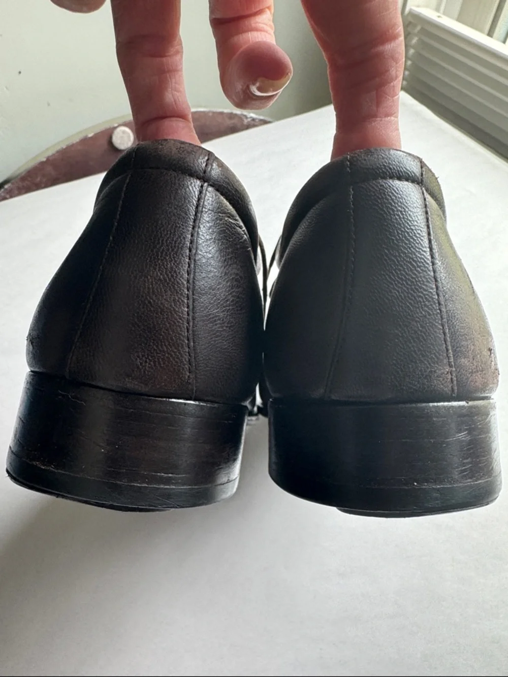 Bally Brenzo Mens 8N Oxford Derby Shoes  Chocolate Brown leather office dressy